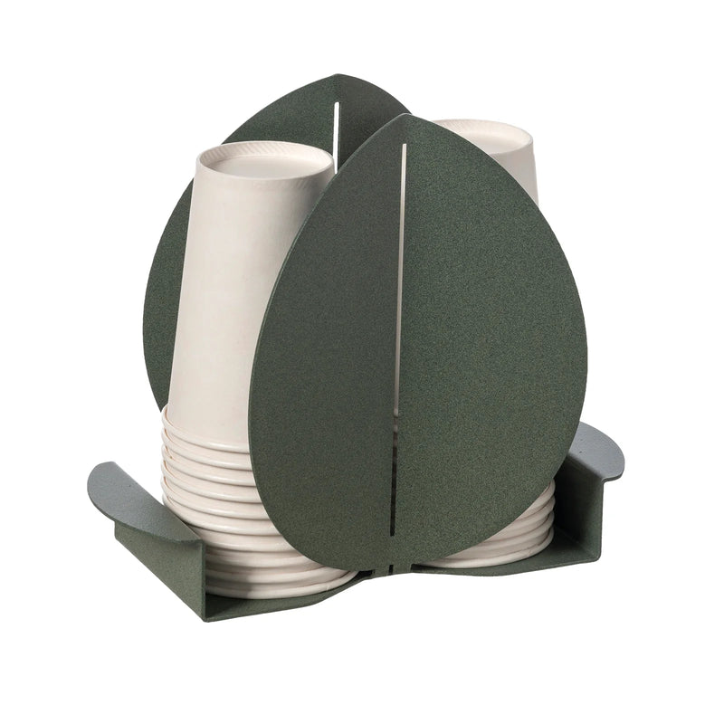 Arti & Mestieri Porta bicchieri Da Cucina In Ferro Ficus | 100% Made In Italy