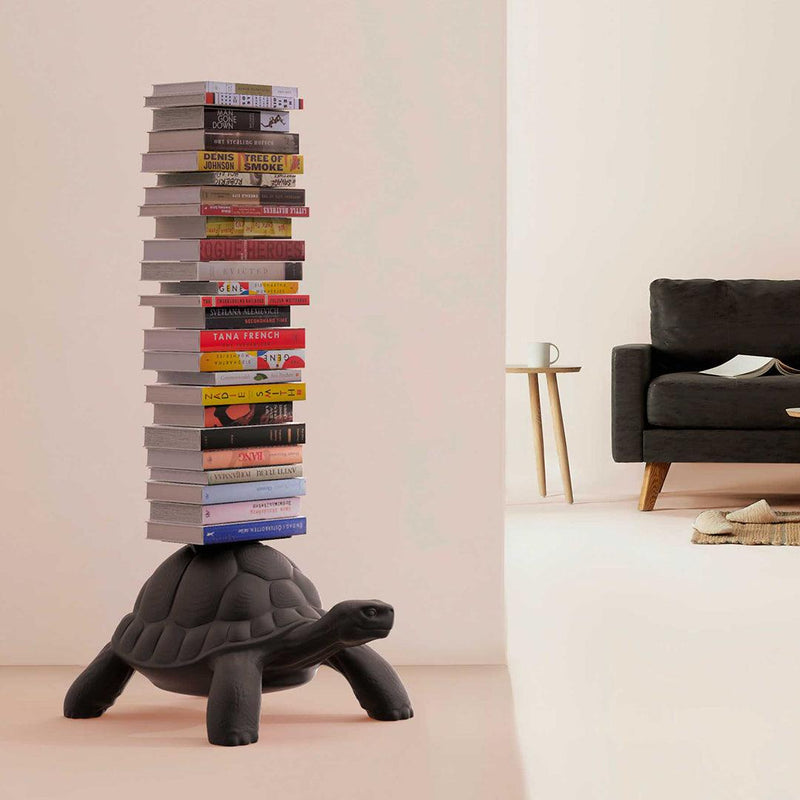 Libreria in polietilene Turtle Carry bianca QEEBOO