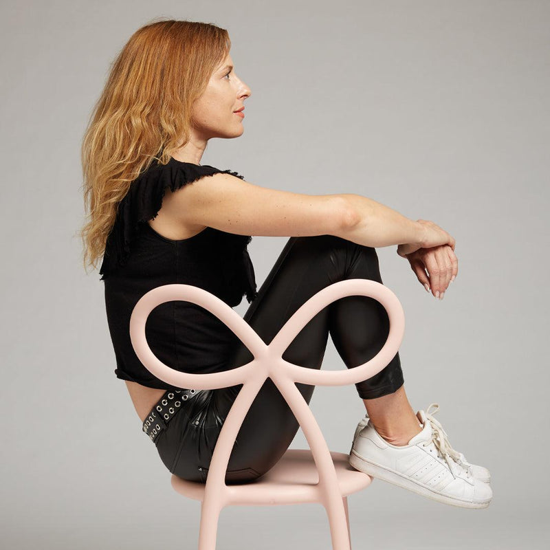 Sedia Ribbon Chair in Polietilene Qeeboo