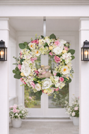 Fiori di Lena | Ghirlanda Pasquale con decoro floreale Ø 60 cm.