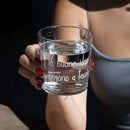 Simple Day | Set 6 Bicchieri Acqua “Le buone idee vengono a tavola” 35,5 cl