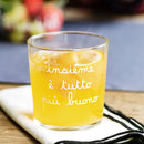 Simple Day | Set 6 Bicchieri Acqua “Insieme è tutto più buono” 35,5 cl