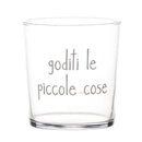 Simple Day | Set 6 Bicchieri Acqua “Goditi le piccole cose” 35,5 cl