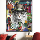 Egan quadro Human Essence Gatto Independence, foto espositiva