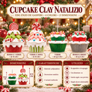 EDG Enzo De Gasperi | Cupcake Clay Natalizio – 4 Colori