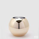 EDG Enzo De Gasperi | Vaso Sfera Platino in Vetro