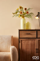 Vaso COLLO stretto vetro colorato LT Yellow EDG Enzo De Gasperi