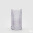 EDG Enzo De Gasperi Vaso Bright H28 Ø 15.6 cm lavender