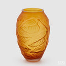 Enzo De Gasperi Vaso Foglie in Vetro Opaco 🍃