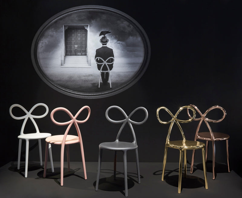 Sedia Ribbon Chair in Polietilene Qeeboo