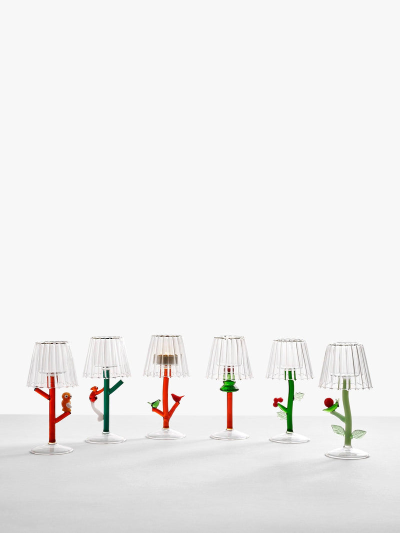 Ichendorf 🕎 Portacandela - Tealight in vetro Natale 2024 🎅 Woodland Tales fatto a Mano