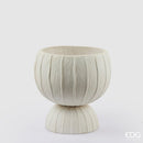 EDG Enzo De Gasperi | Vaso Righe Bombato Con Piede