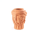 Scultura Vaso in Terracotta Man Magna Graecia SELETTI