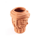 Scultura Vaso in Terracotta Man Magna Graecia SELETTI