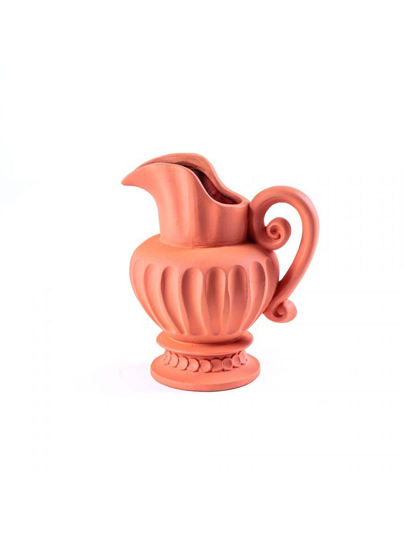 Vaso Caraffa in Terracotta Magna Graecia SELETTI