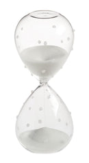 Galbiati Milano | Clessidra a pois con sabbia in vetro borosilicato Incanto Dorato