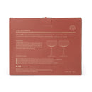 Here's How | Set 2 Pz Bicchiere "The Lou Coupe" in vetro