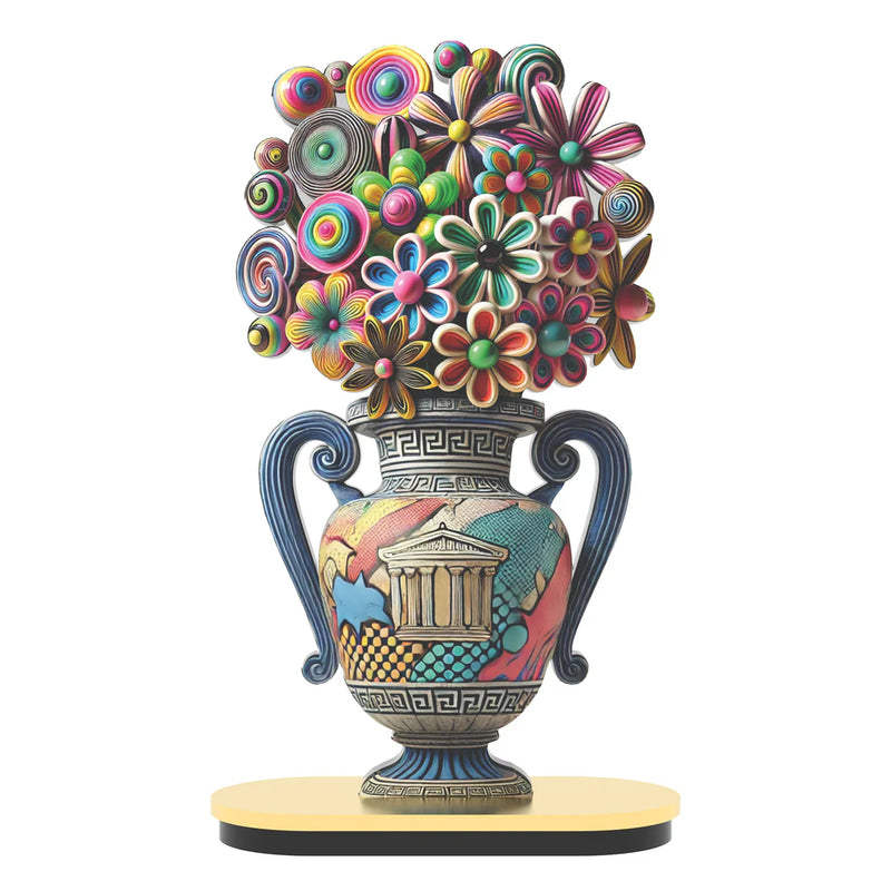 Linee Recanati | Mini vaso fiori Greek Pop decorativo