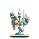 Linee Recanati | Mini candelabro Candy Pop decorativo