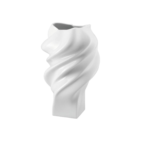 Rosenthal | Vaso Squall in porcellana smaltato bianco