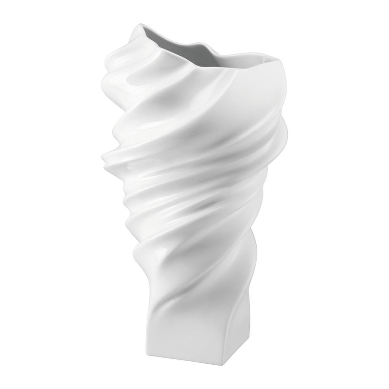 Rosenthal | Vaso Squall in porcellana smaltato bianco