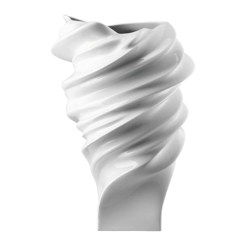 Rosenthal | Vaso Squall in porcellana smaltato bianco