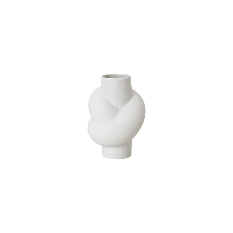 Rosenthal | Vaso Node in porcellana smaltato bianco opaco
