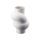 Rosenthal | Vaso Node in porcellana smaltato bianco opaco