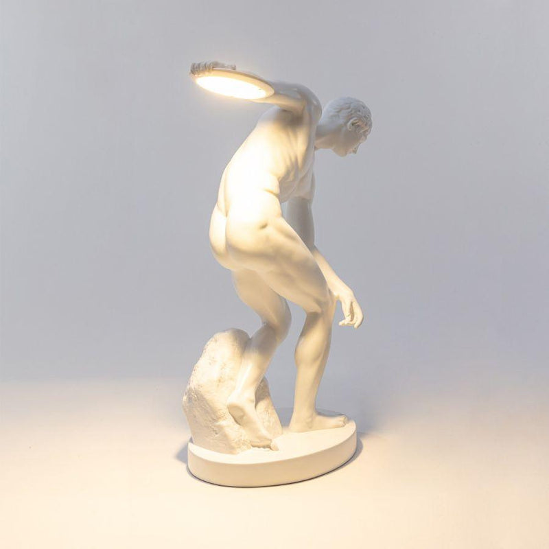 Lampada resina H 51 cm. Discobolux Lamp SELETTI
