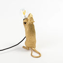 Seletti | Lampada da Tavolo Mouse Step Gold USB