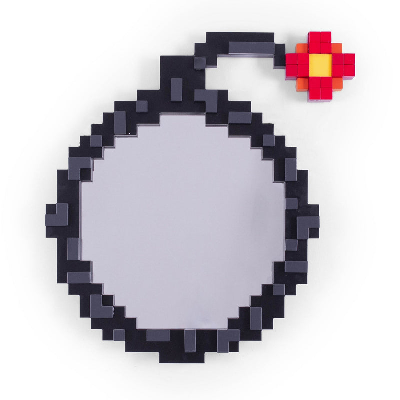 Seletti -Pixel  specchiera con cornice 55,5x60 cm. Bomb - Bomba