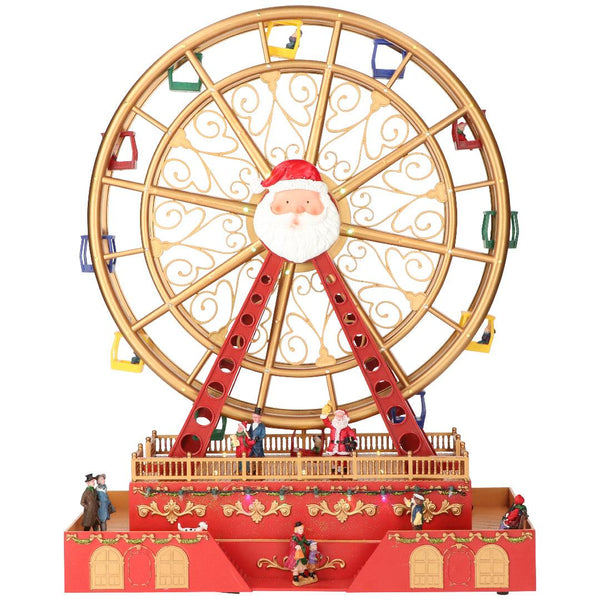 Carillon Ruota Panoramica Animata Led Natale 2023 Timstor