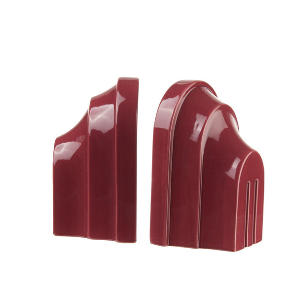Fermalibri Set 2 pz in Ceramica L'Oca Nera