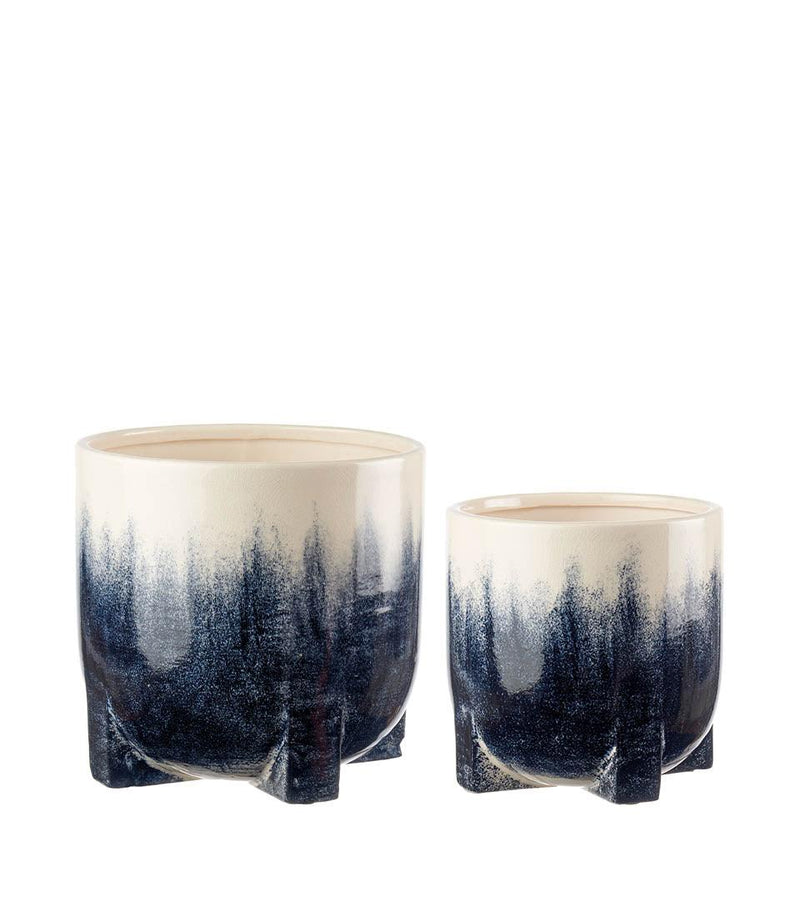 Cachepot portapianta  in ceramica L'Oca Nera
