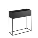 L' Oca Nera Portapianta CachePot rettangolare in metallo