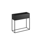 L' Oca Nera Portapianta CachePot rettangolare in metallo