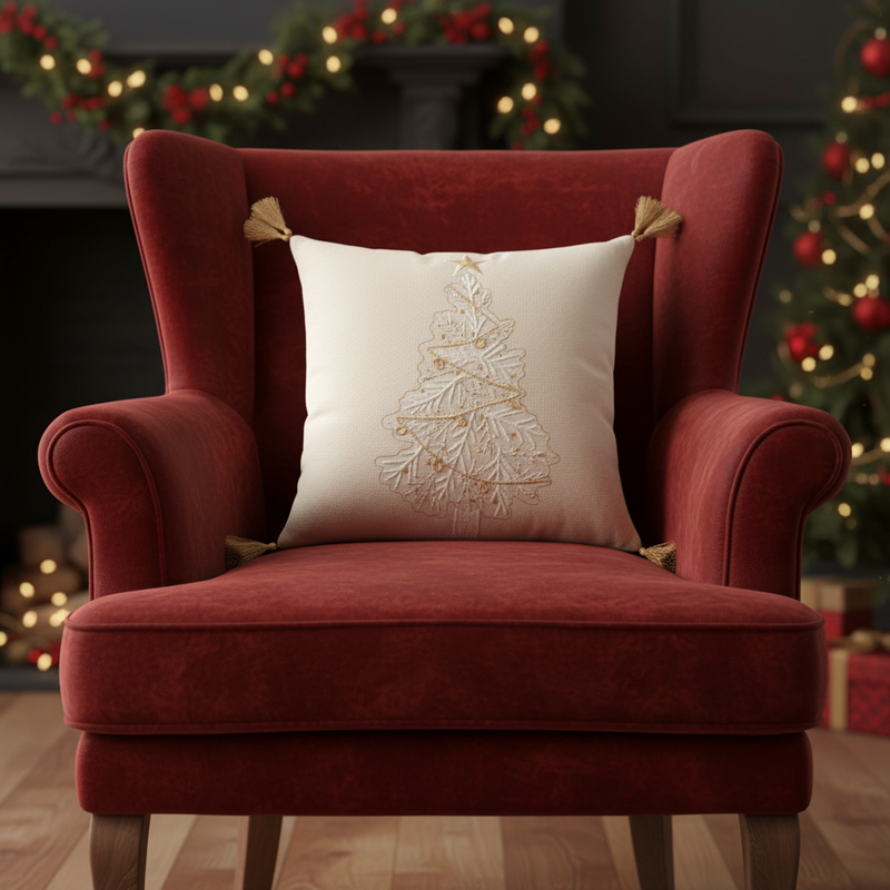 L'Oca Nera | Cuscino Natalizio Soffice Magia Natale 2025