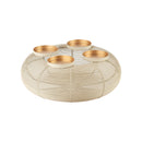 L'Oca Nera | Centrotavola Portacandele Carone Dell'Avvento Natale 2025