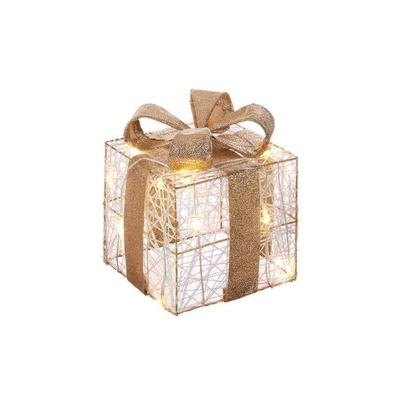 L'Oca Nera | Scatola Regalo Decoro LED Natale 2025 - Doni Delle Stelle