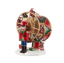 L'Oca Nera Decoro da appoggio Carillon con movimento 🎄 Natale 2025 Girotondo Natalizio