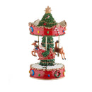 L'Oca Nera Decoro da appoggio Carillon con movimento 🎄 Natale 2025 Girotondo Natalizio