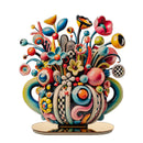 Linee Recanati | Vaso fiori Lolly Pop decorativo