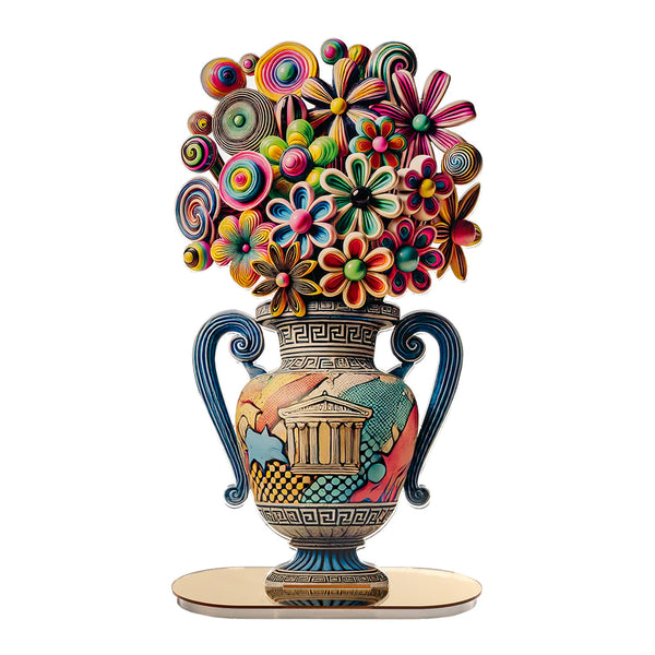 Linee Recanati | Vaso fiori Greek Pop decorativo