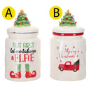 Timstor | Barattolo Natalizio in ceramica con LED Natale 2025