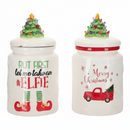 Timstor | Barattolo Natalizio in ceramica con LED Natale 2025