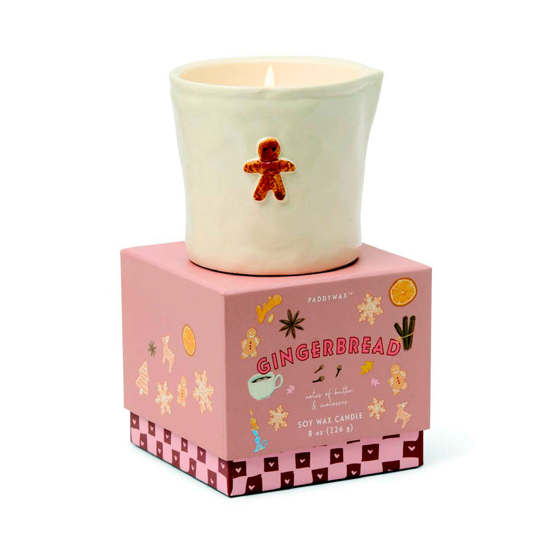 Paddywax Candela Profumata Bistro 226g Con Vasetto in Ceramica