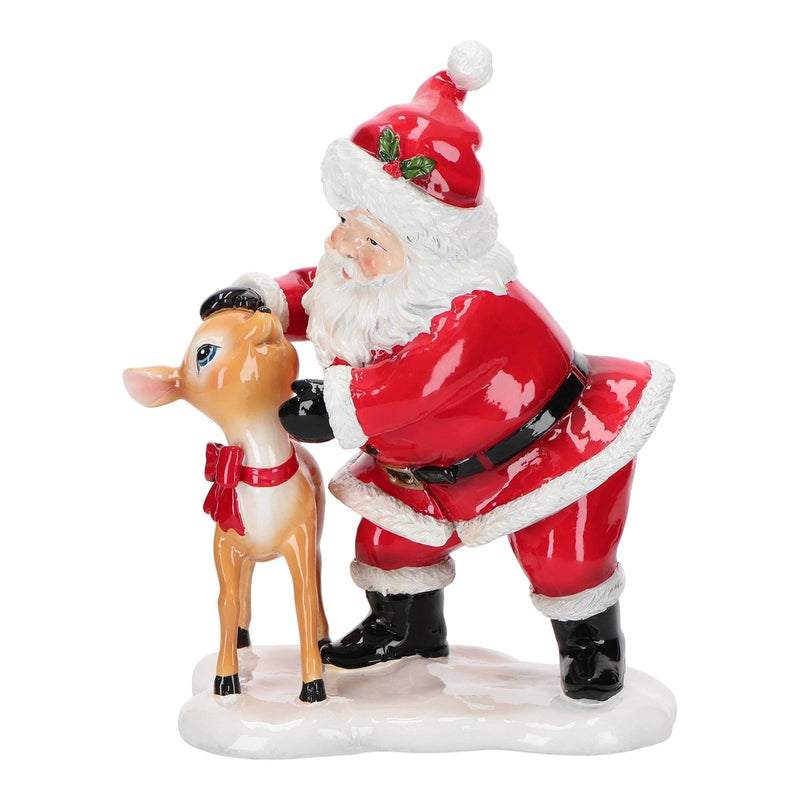 Timstor | Babbo Natale con cervo poly Natale 2025