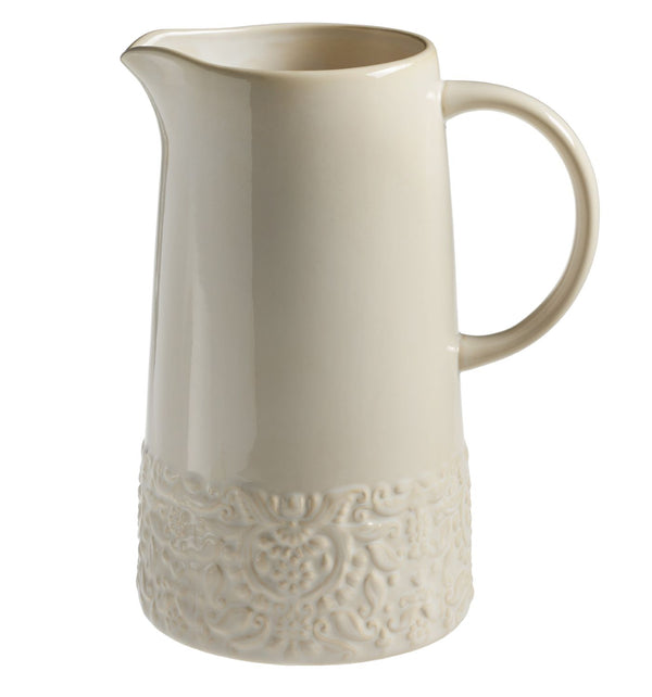 Galbiati Milano | Brocca in ceramica con decori a rilievo Sibilla