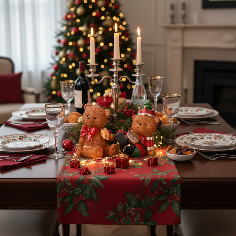 Timstor | Orso Natalizio decorativo Natale 2025