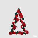 EDG Enzo De Gasperi | Decoro pino pompon da appendere Natale 2025